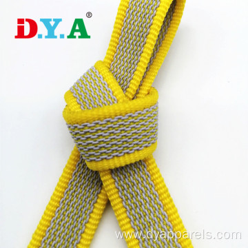 Custom color silicone PP webbing for dog collar